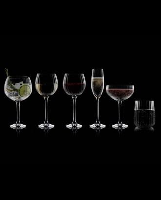 Set de 2 pahare pentru cocktail, 300 ml, sticla, colectia Optic - SIMONA'S COOKSHOP